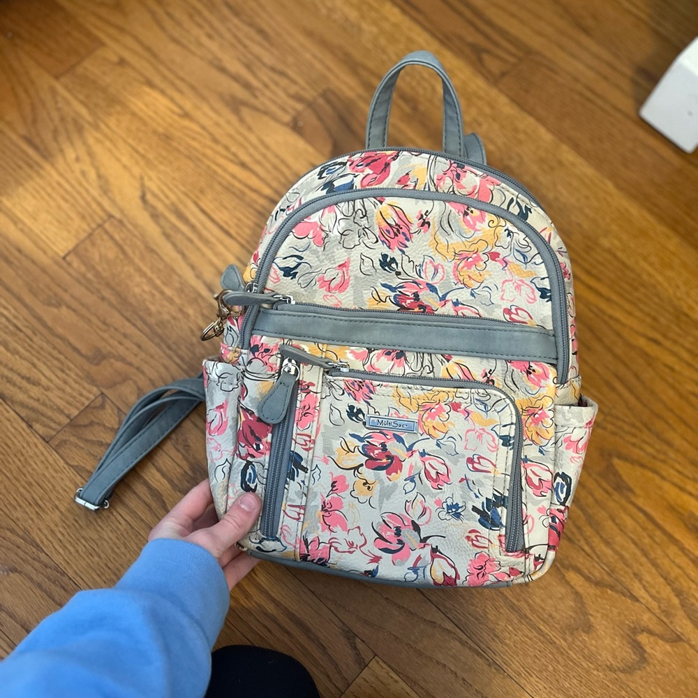 Mini Floral Backpack